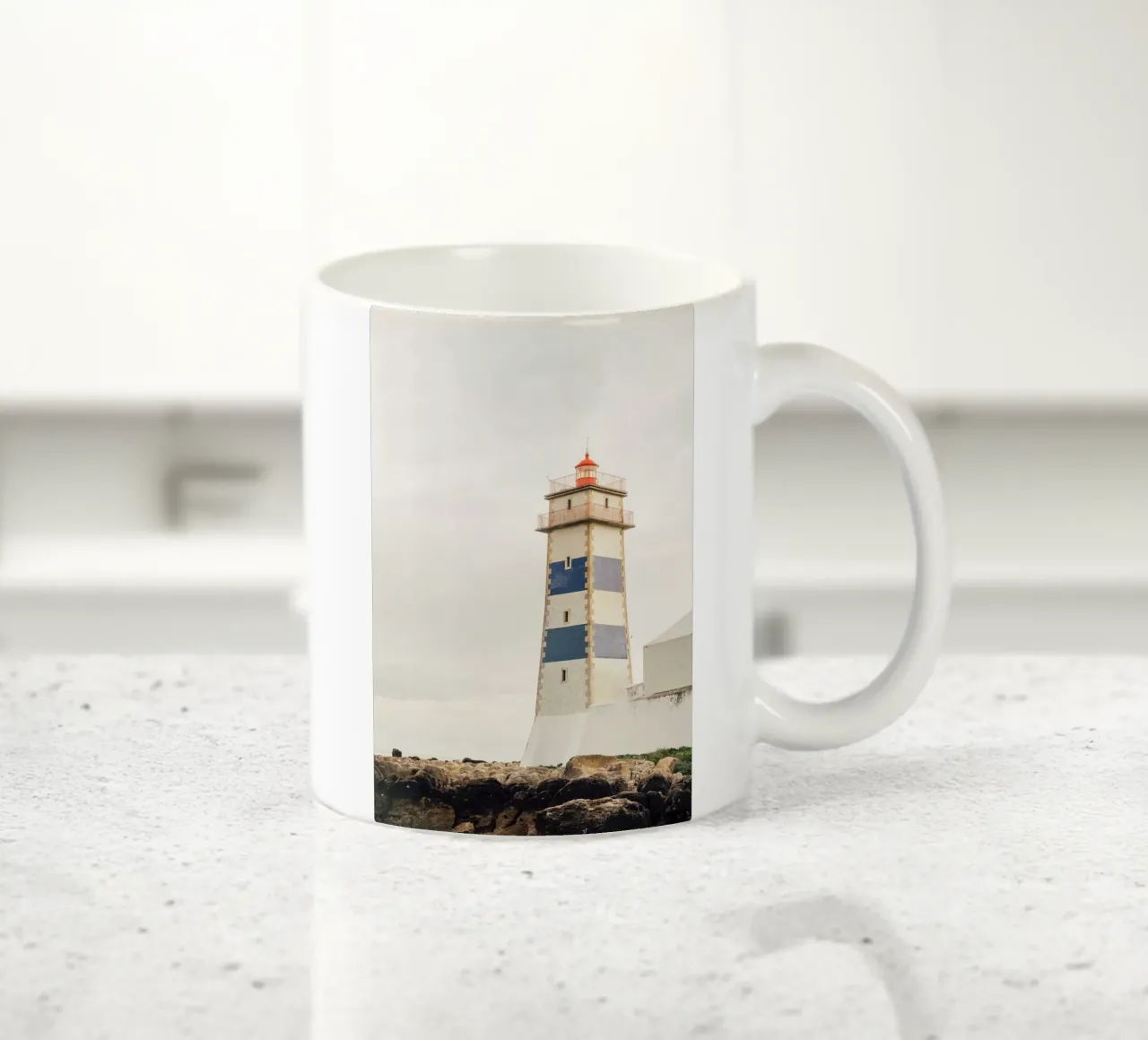 Nautical Portugal Lighthouse tazza in ceramica da patiphotography