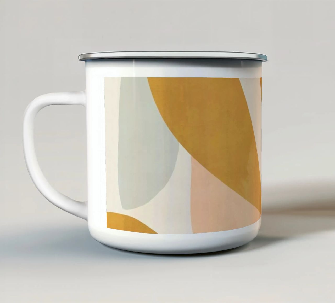 Forme astratte 20 tazza in smalto da ThingDesign