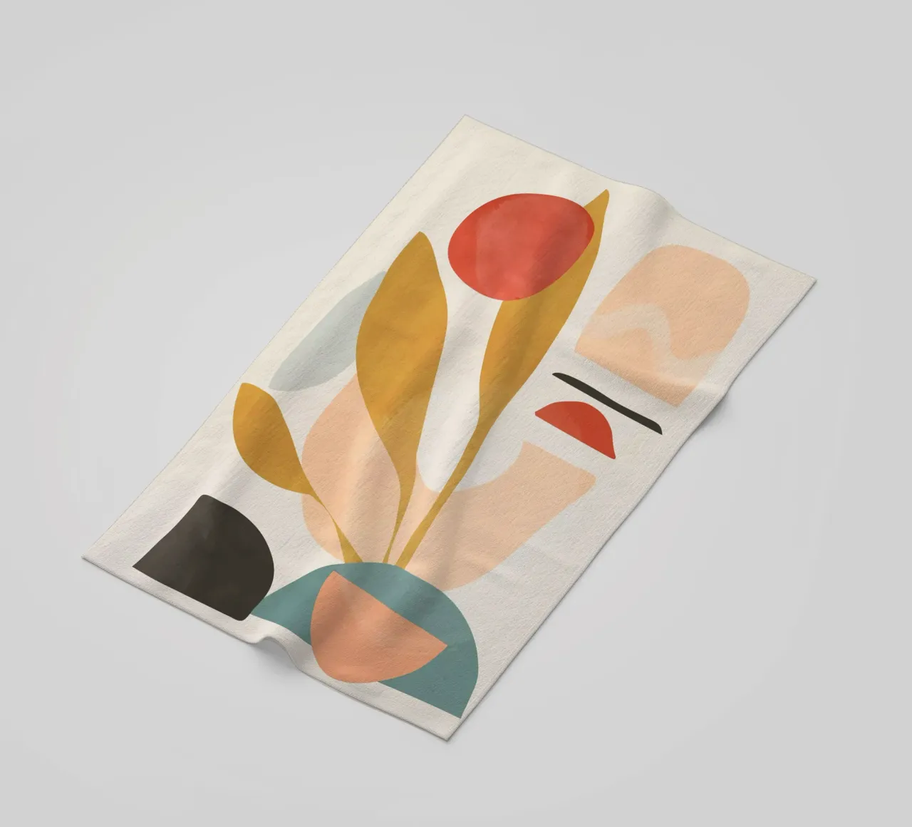 Formes abstraites 20 serviette de plage de ThingDesign