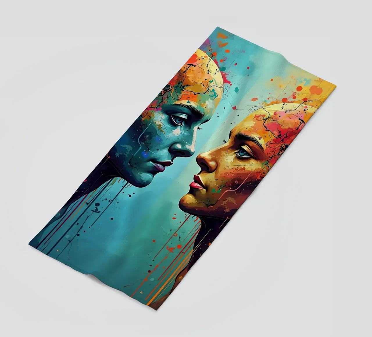 Immagine_specchio_colorata_5 telo mare da AI-Portraits by LK