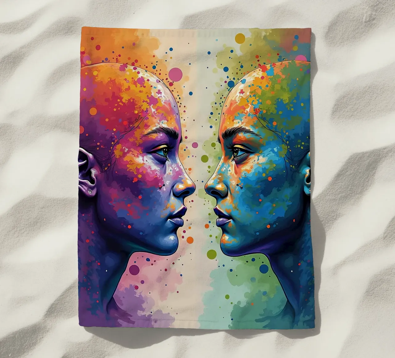 Immagine_specchio_colorata_7 telo mare da AI-Portraits by LK
