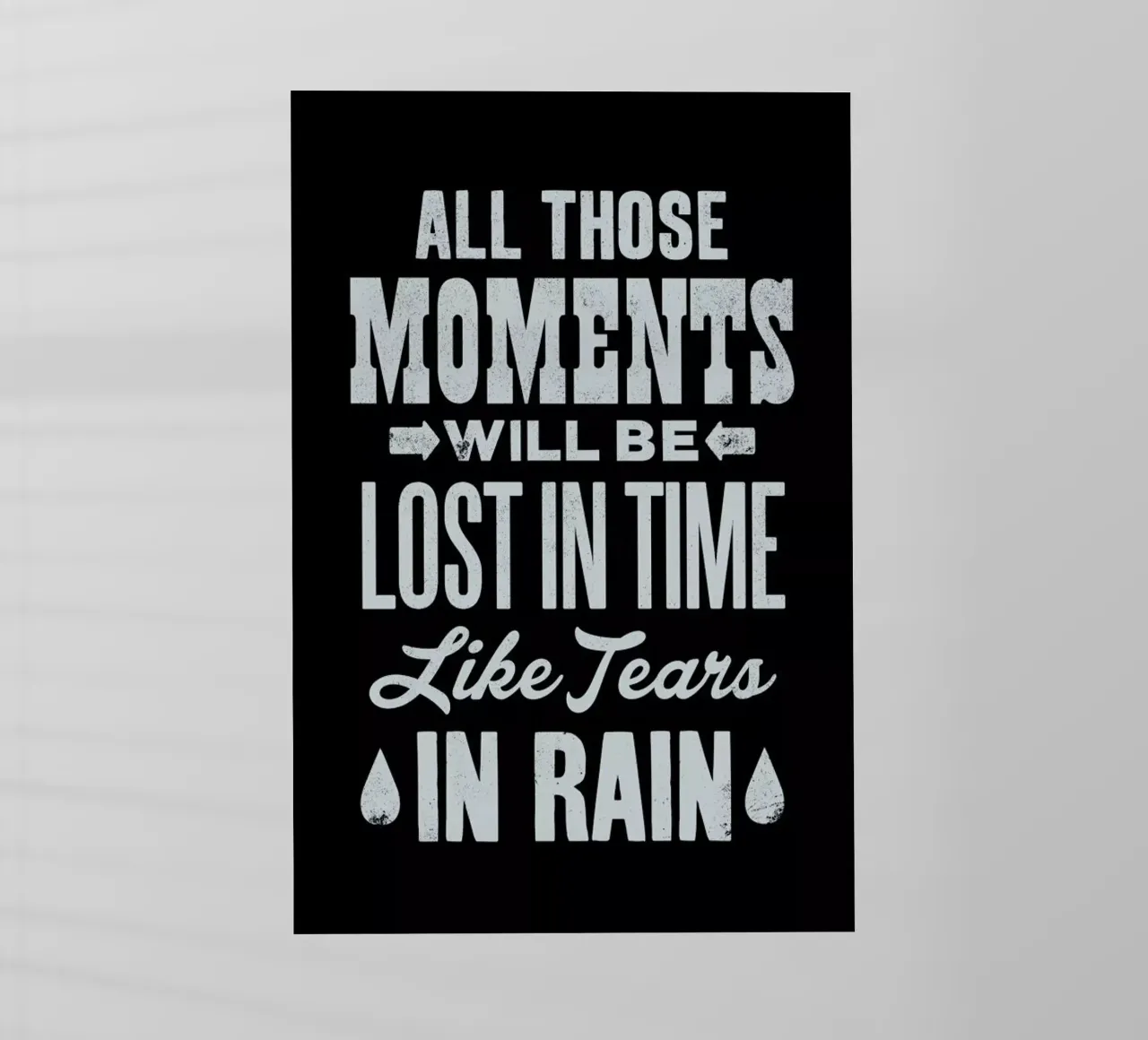 BLADE RUNNER pellicola backlit da The Indoor Type