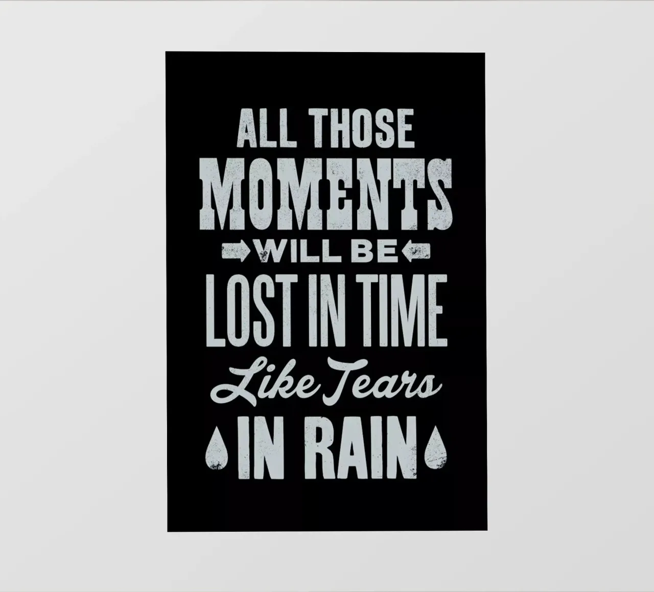 BLADE RUNNER pellicola backlit da The Indoor Type