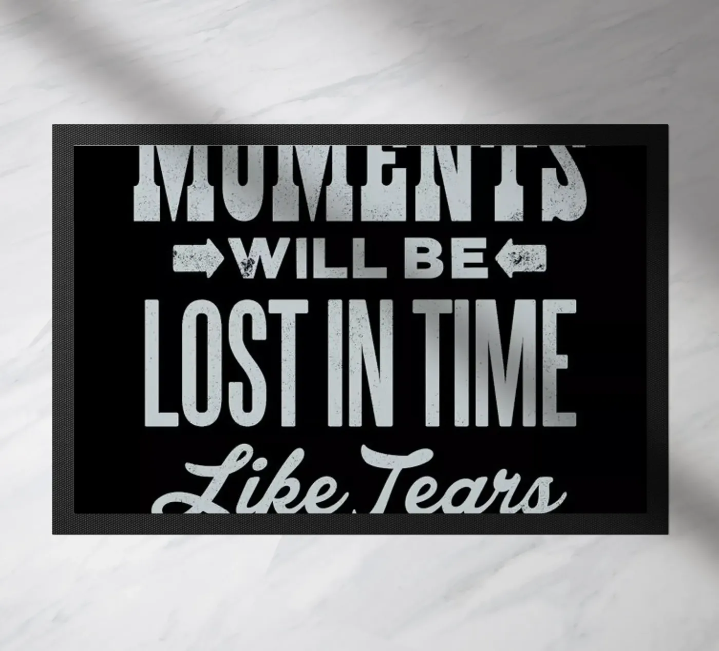 BLADE RUNNER Fußmatte von The Indoor Type