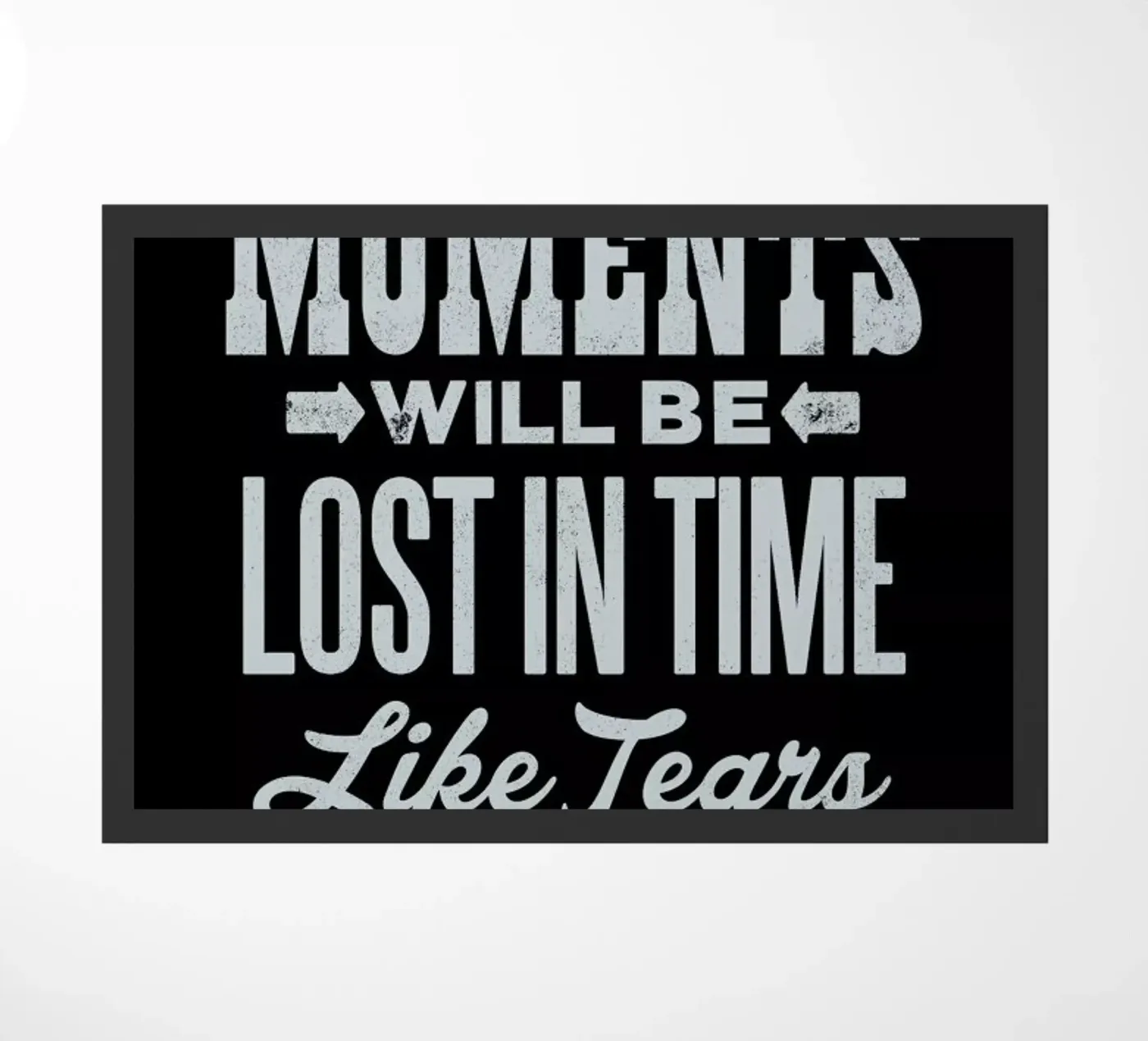 BLADE RUNNER Fußmatte von The Indoor Type