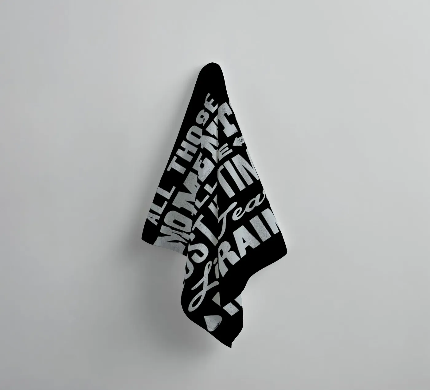 BLADE RUNNER towel by The Indoor Type