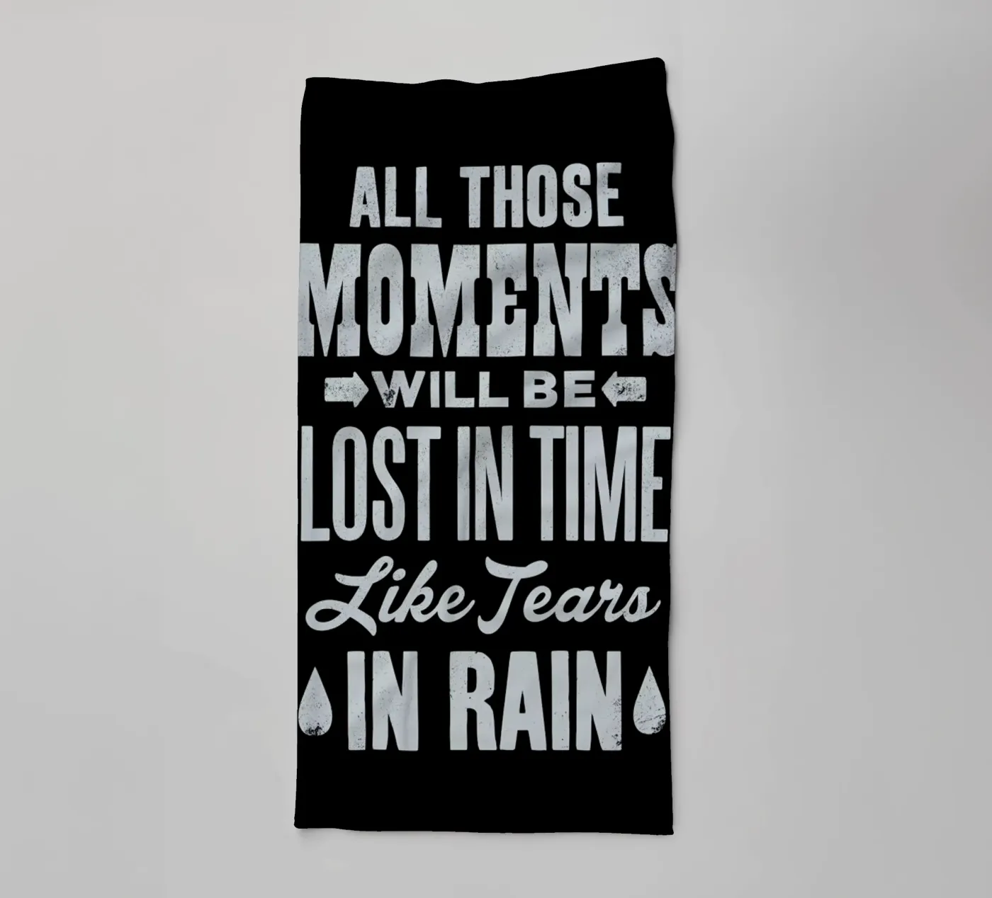 BLADE RUNNER towel by The Indoor Type