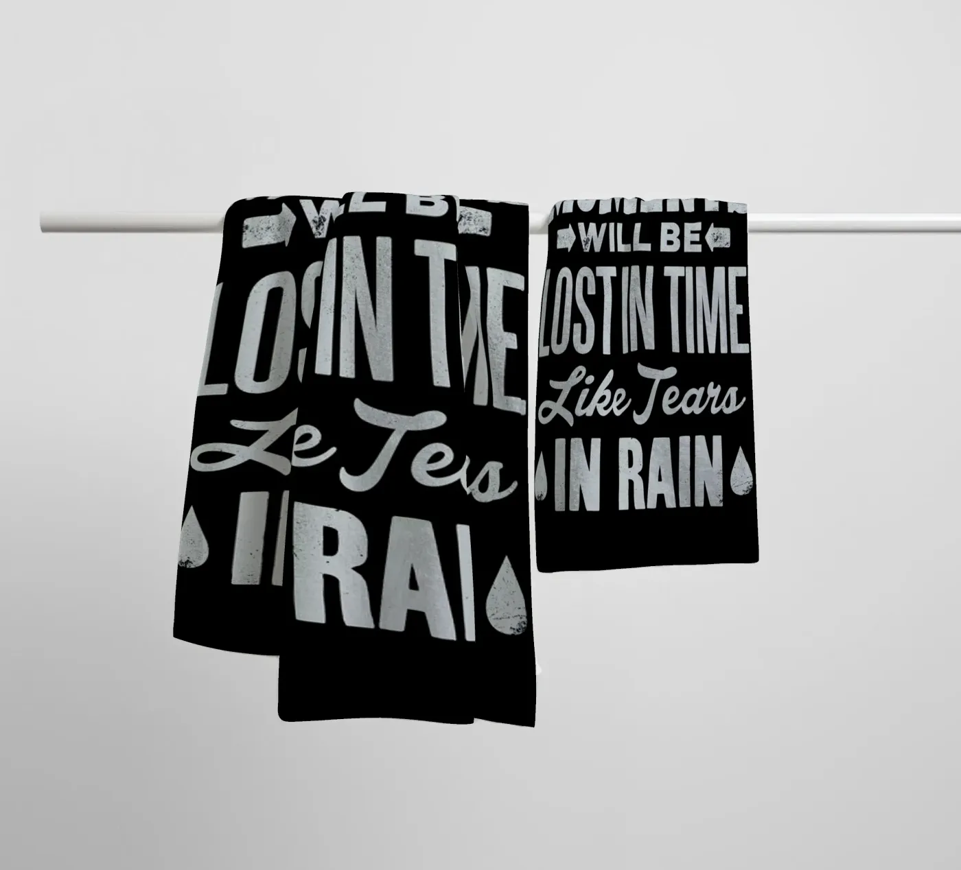 BLADE RUNNER towel by The Indoor Type