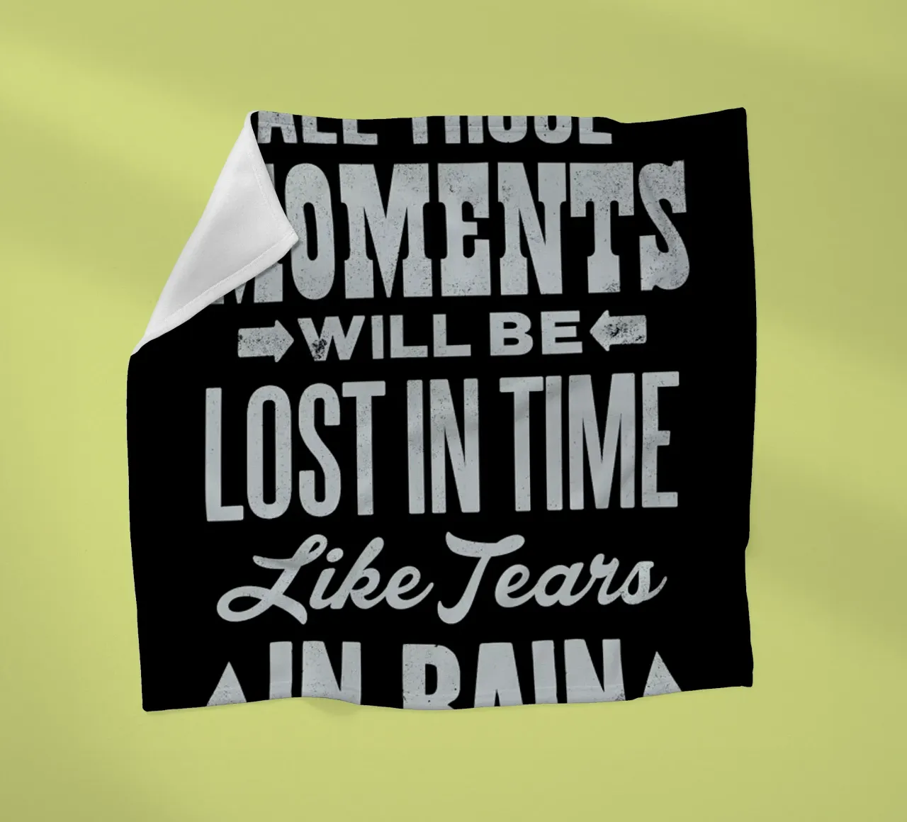 BLADE RUNNER Fleecedecke von The Indoor Type