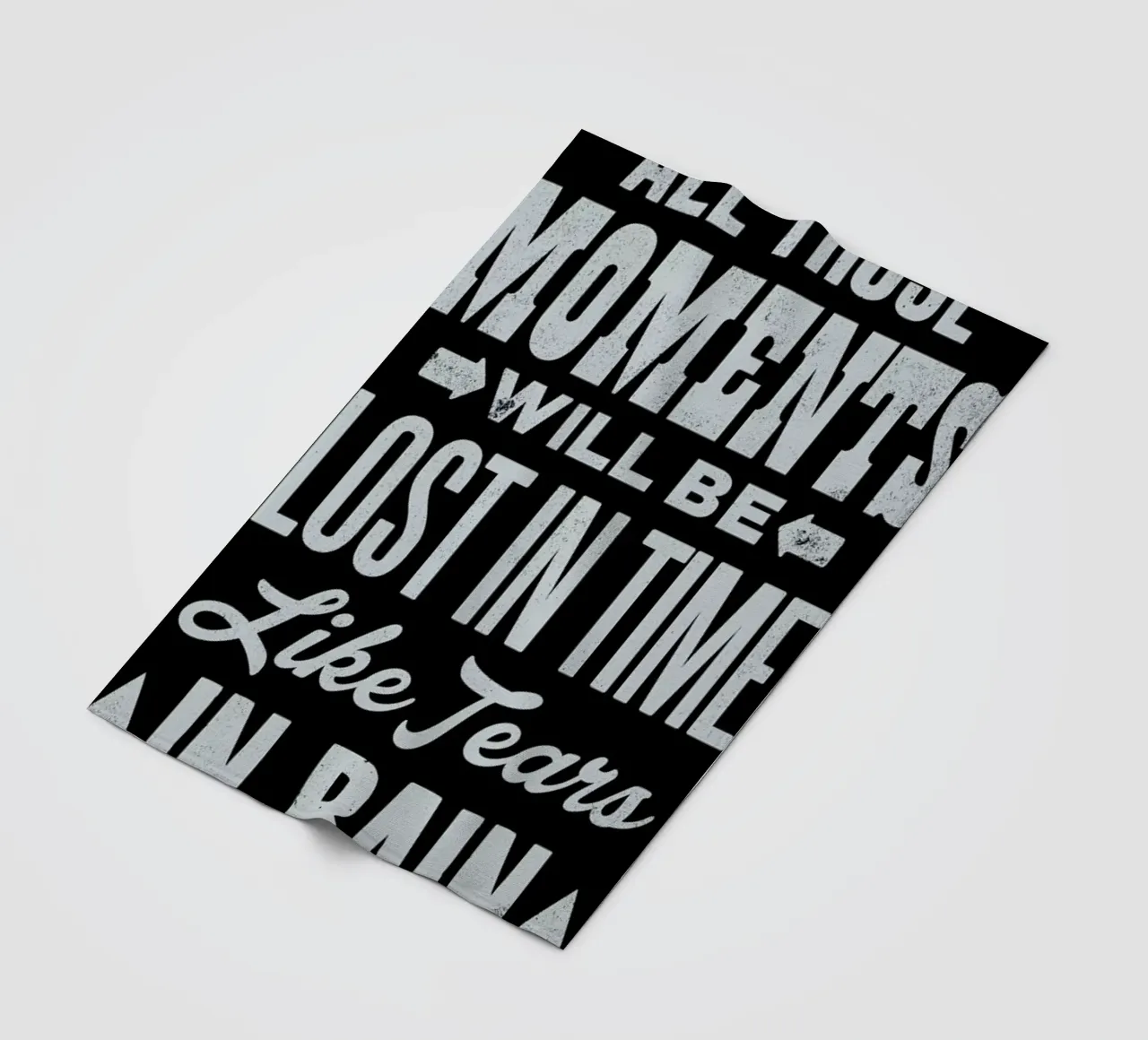 BLADE RUNNER Fleecedecke von The Indoor Type