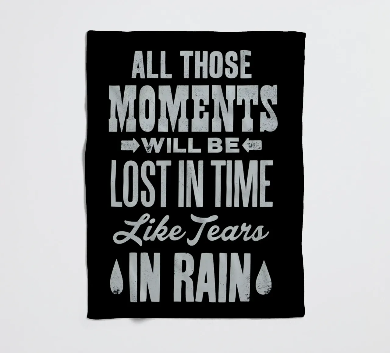 BLADE RUNNER Fleecedecke von The Indoor Type