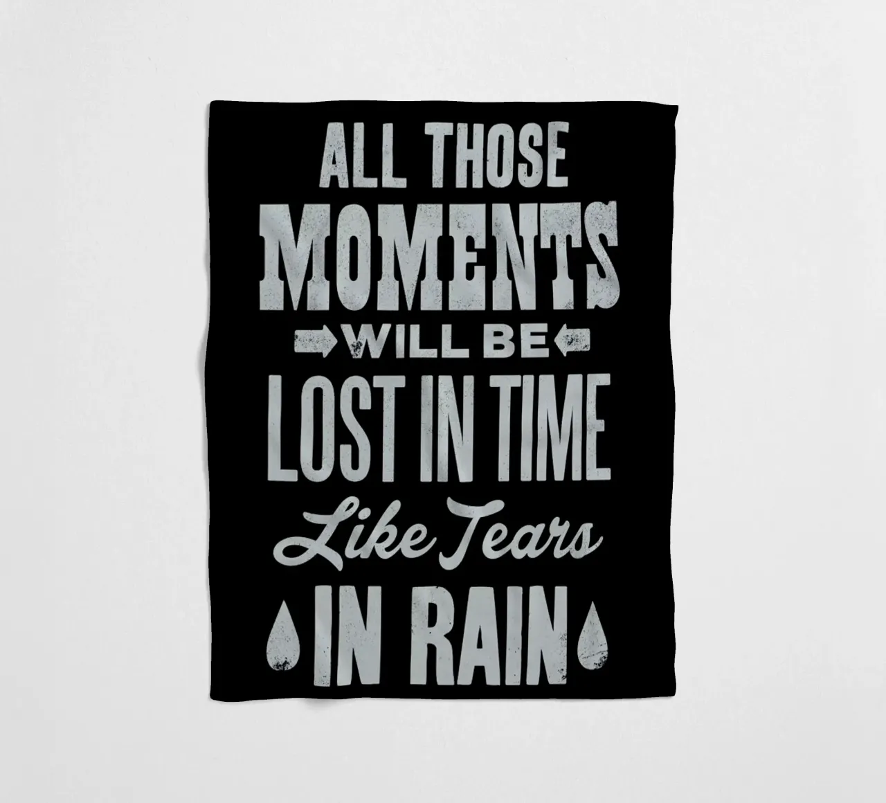 BLADE RUNNER Fleecedecke von The Indoor Type