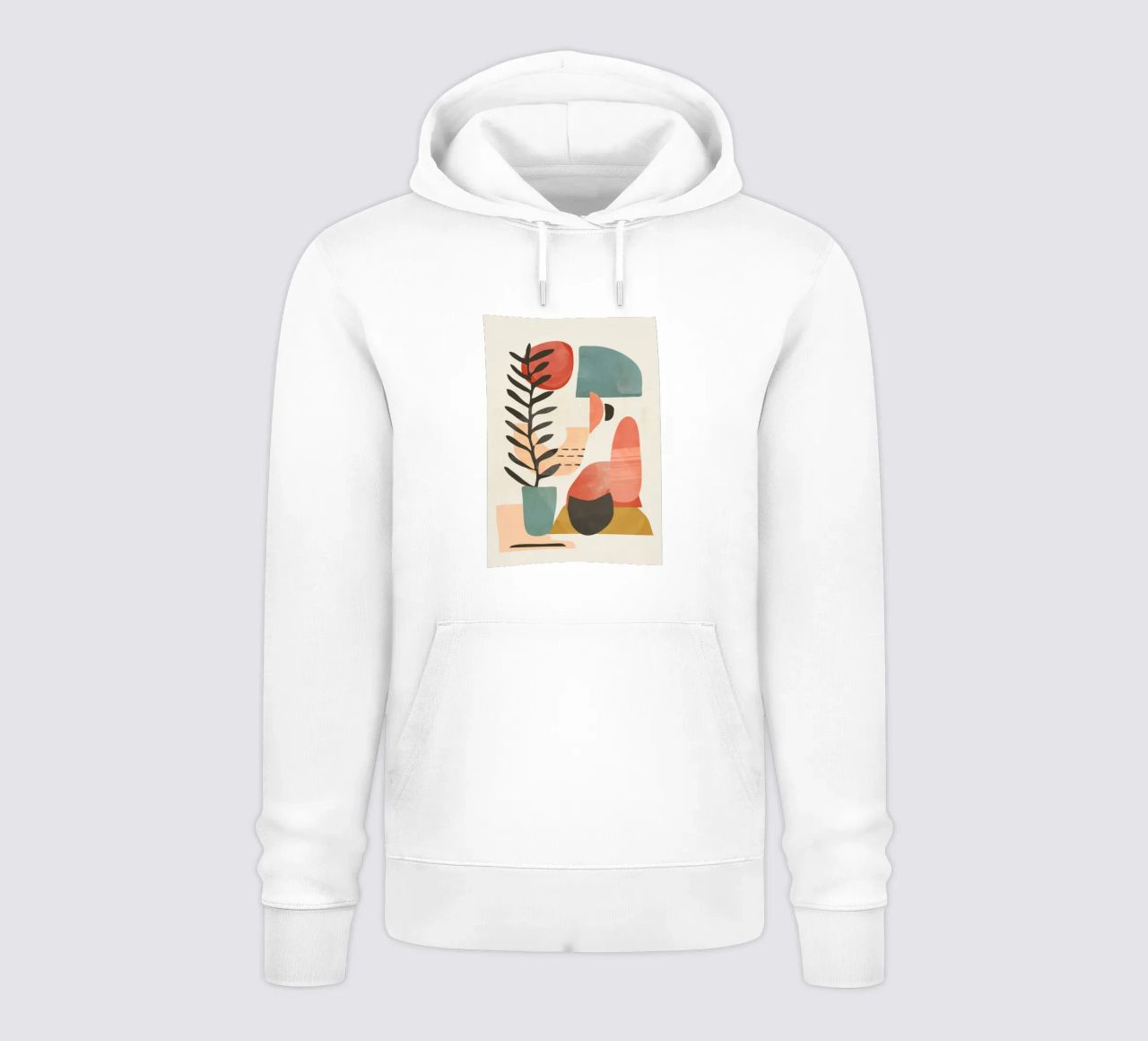Formas abstractas 21 sudadera con capucha de ThingDesign