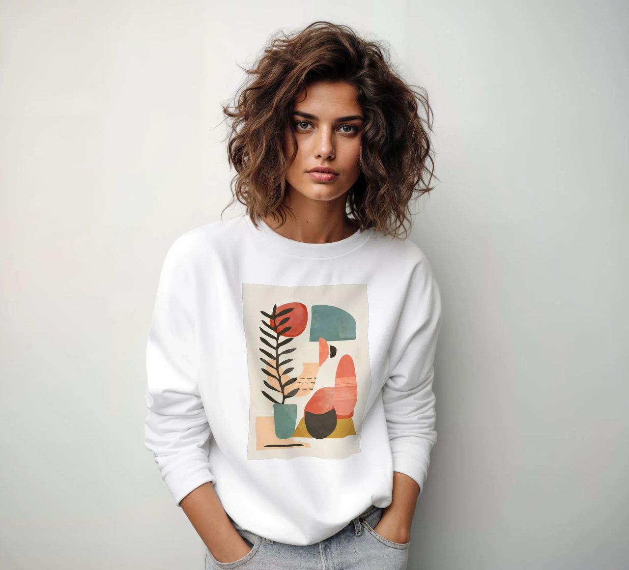 Formas abstractas 21 sudadera de ThingDesign