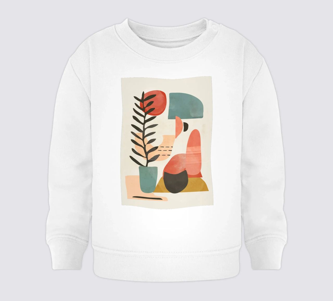 Formas abstractas 21 sudadera de bebé de ThingDesign