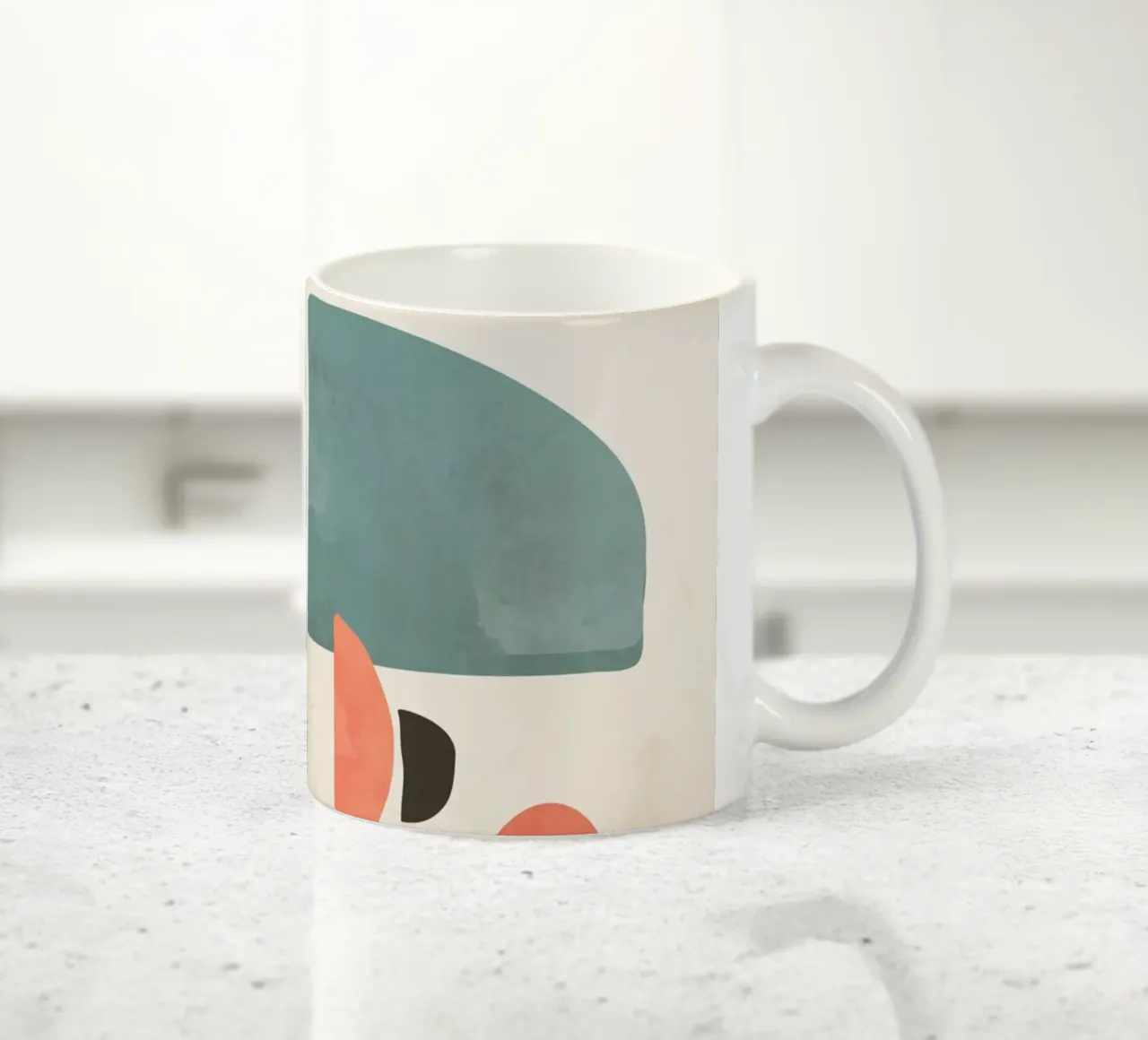 Forme astratte 21 tazza in ceramica da ThingDesign