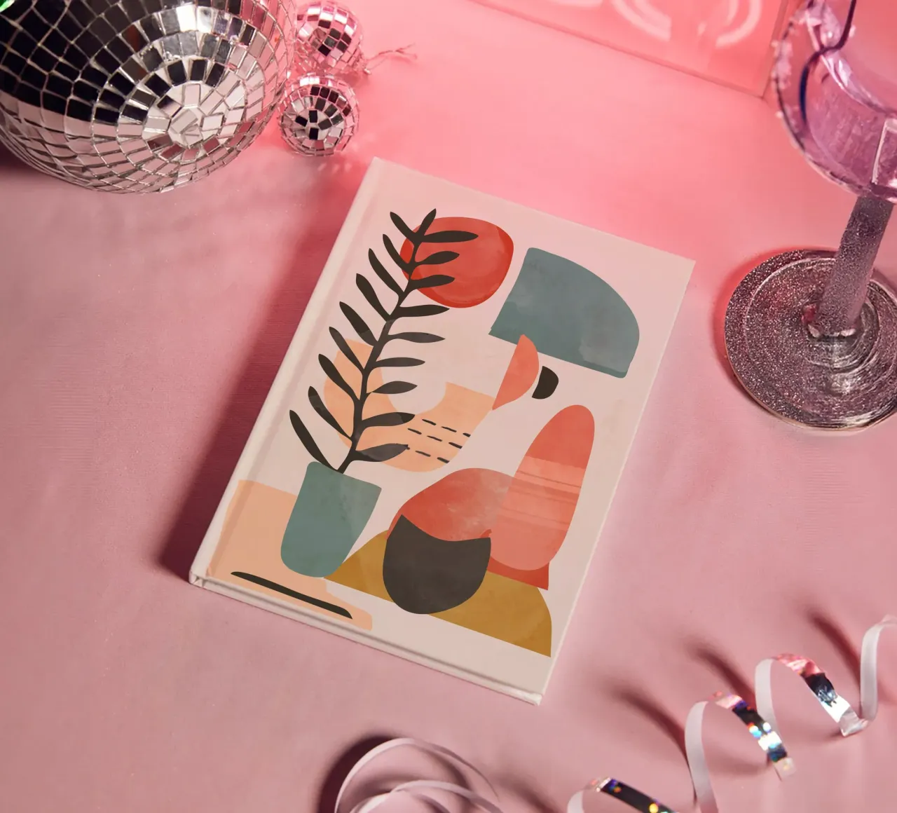 Abstract Shapes 21 notebook by ThingDesign