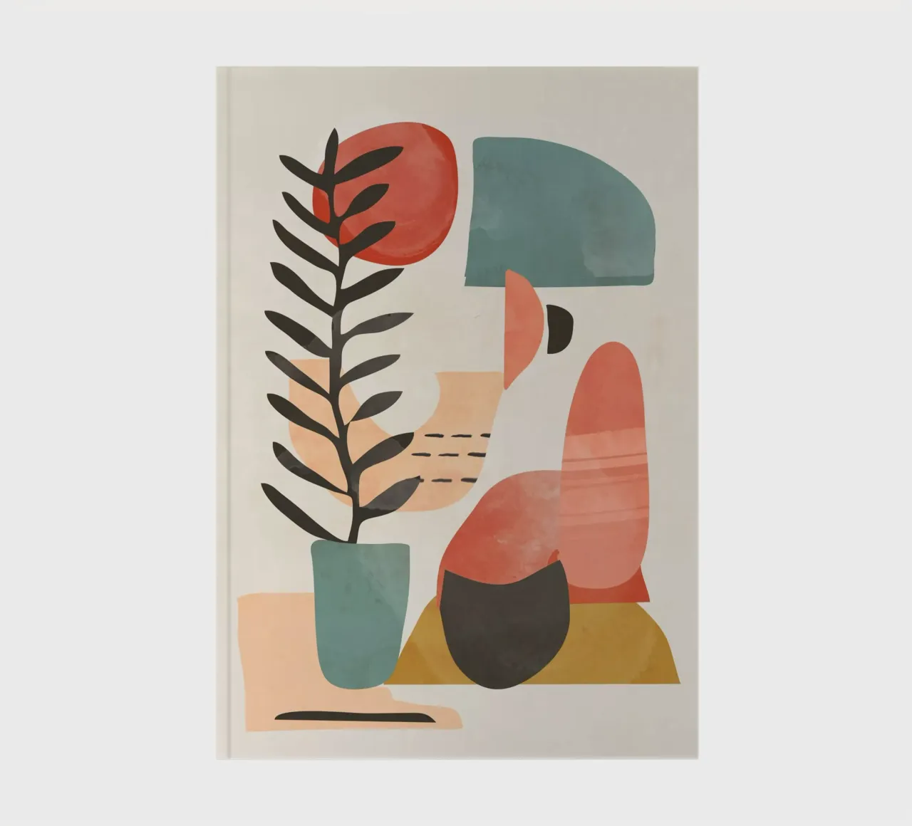 Abstract Shapes 21 notebook by ThingDesign