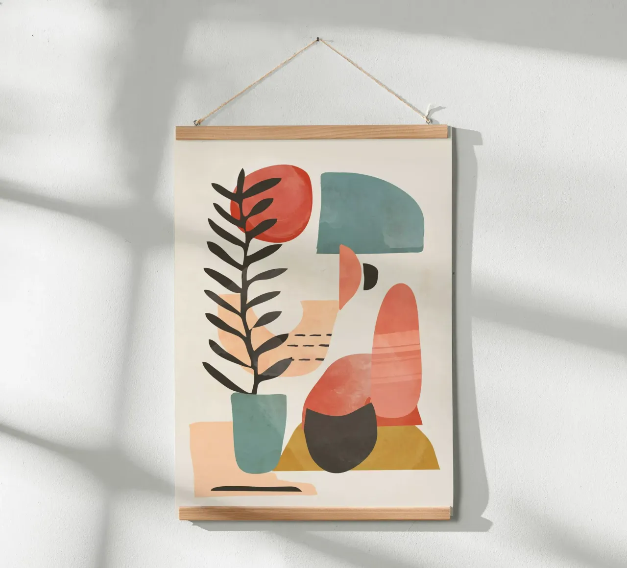 Abstract Shapes 21 poster by ThingDesign