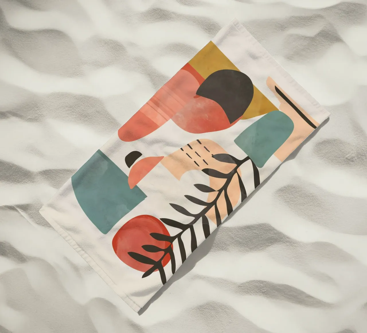 Forme astratte 21 telo mare da ThingDesign