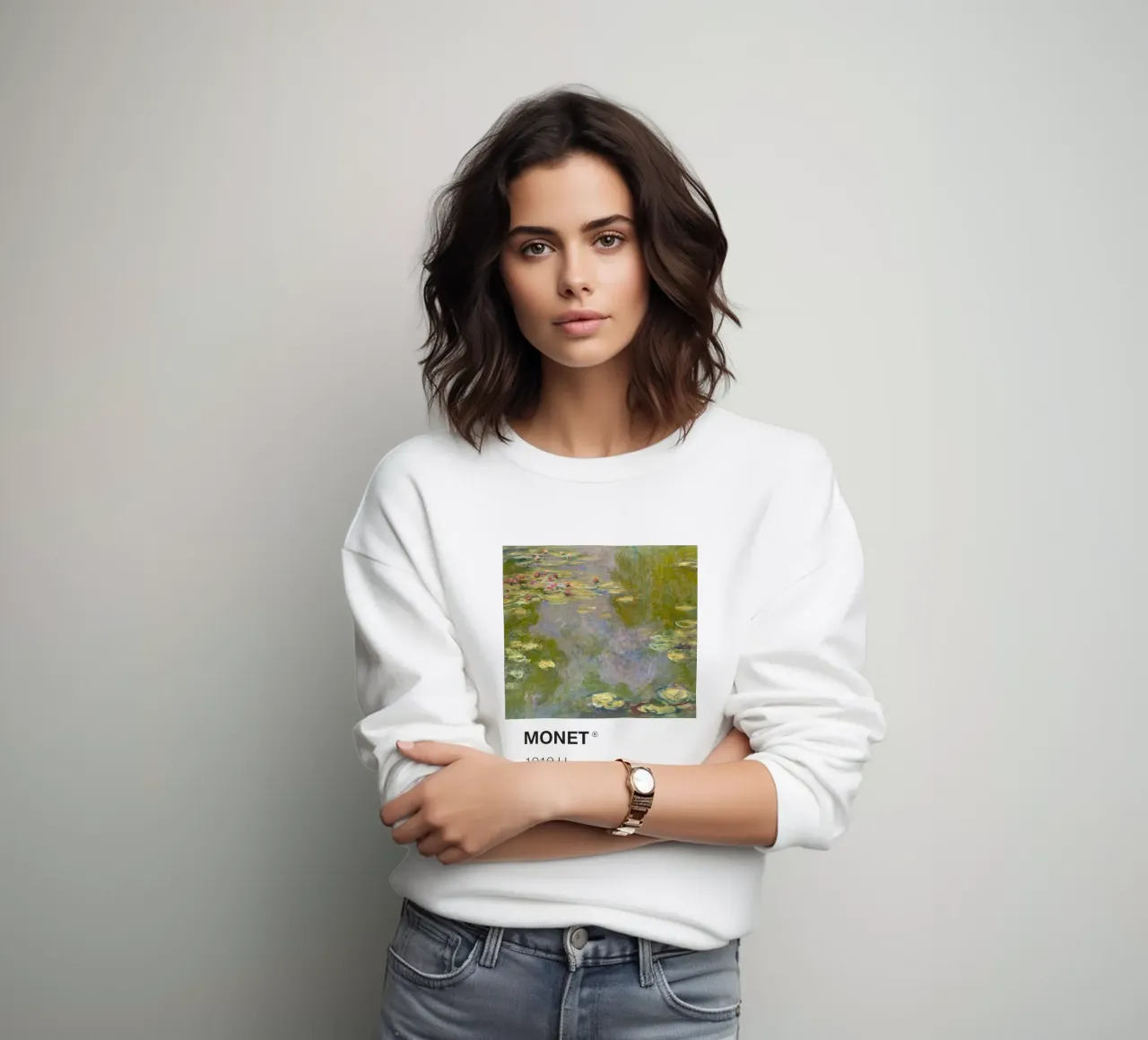 Pantone Monet felpa da Vintagrafica