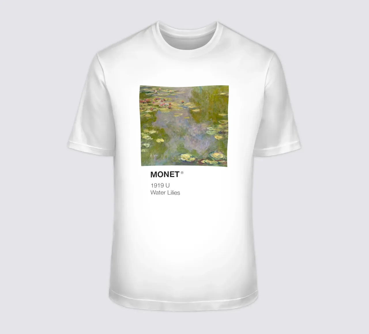 Pantone Monet t-shirt da Vintagrafica