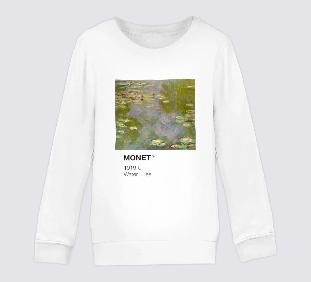 Pantone Monet felpa bambino da Vintagrafica