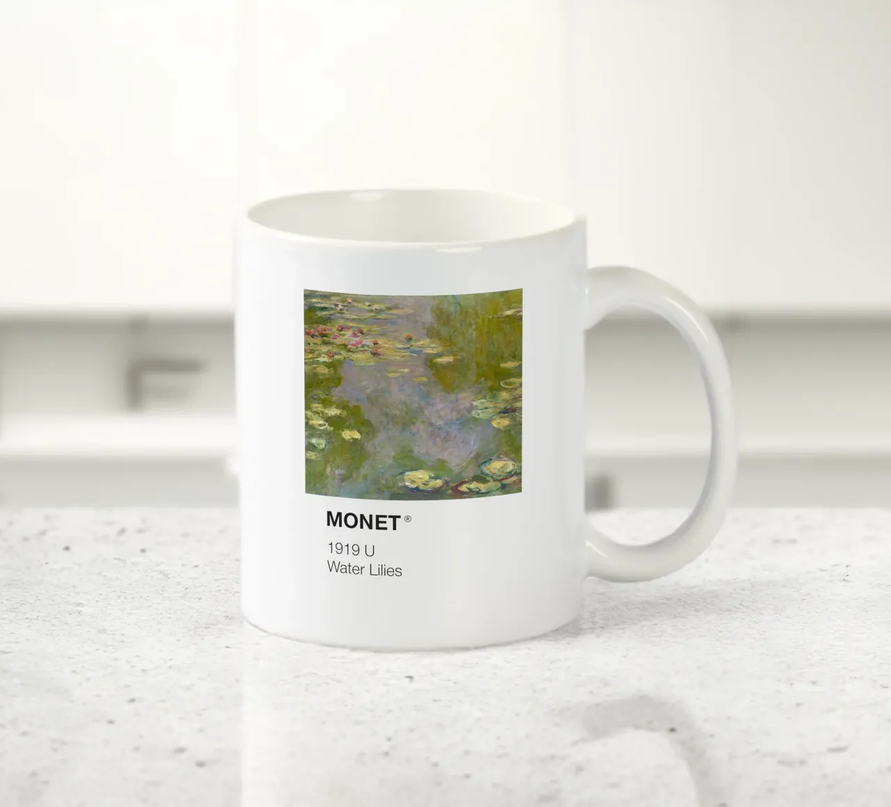 Pantone Monet tazza in ceramica da Vintagrafica