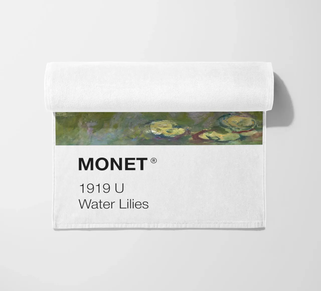 Pantone Monet telo mare da Vintagrafica