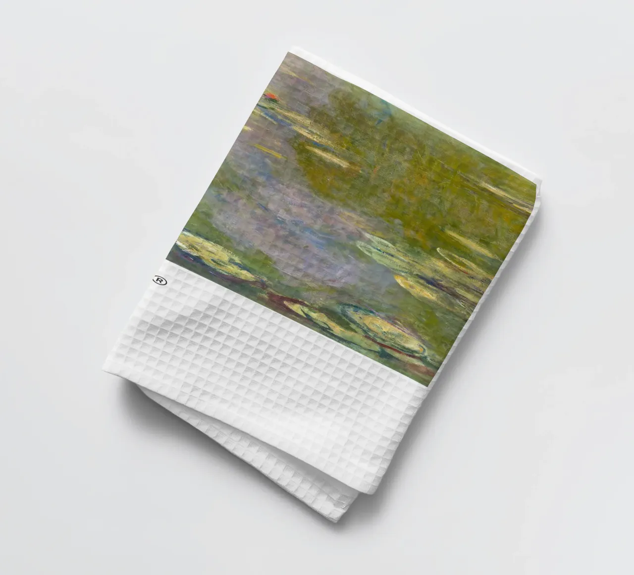 Pantone Monet canovaccio da cucina da Vintagrafica