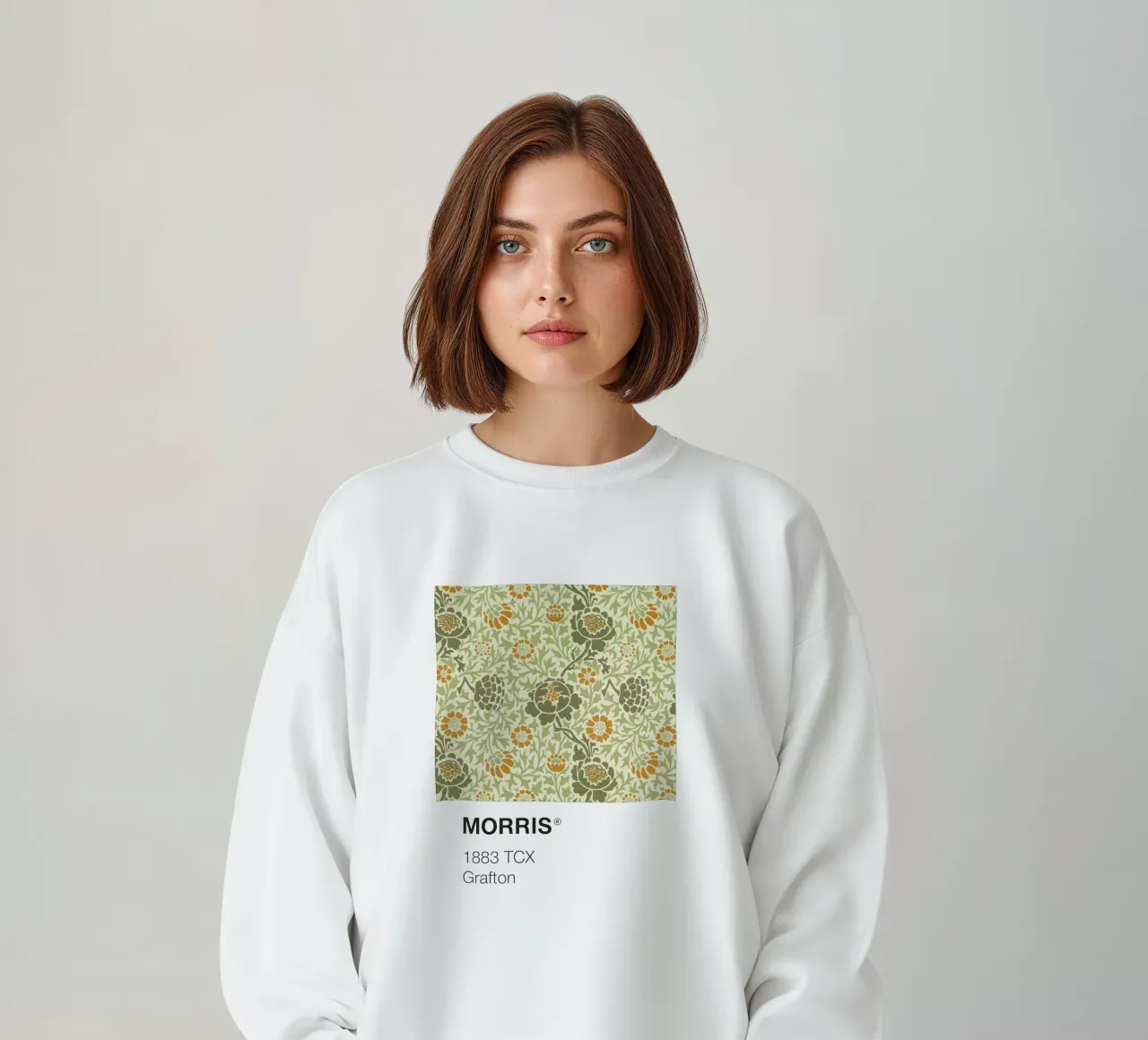 Pantone Morris felpa da Vintagrafica