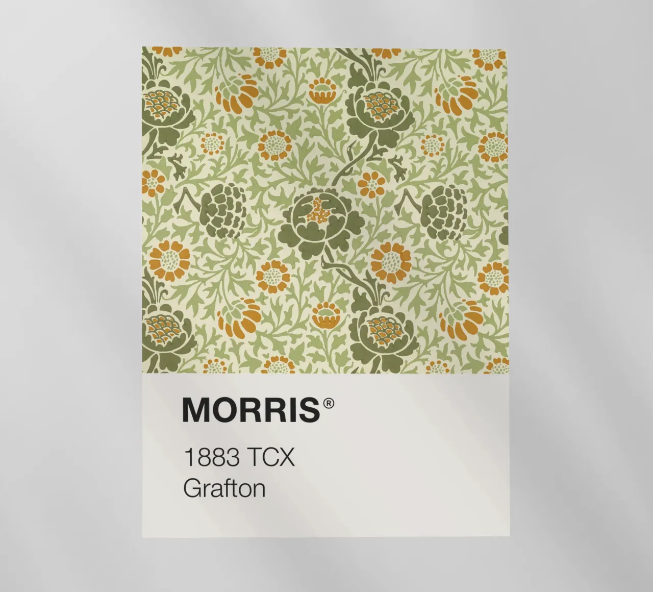Pantone Morris pellicola backlit da Vintagrafica
