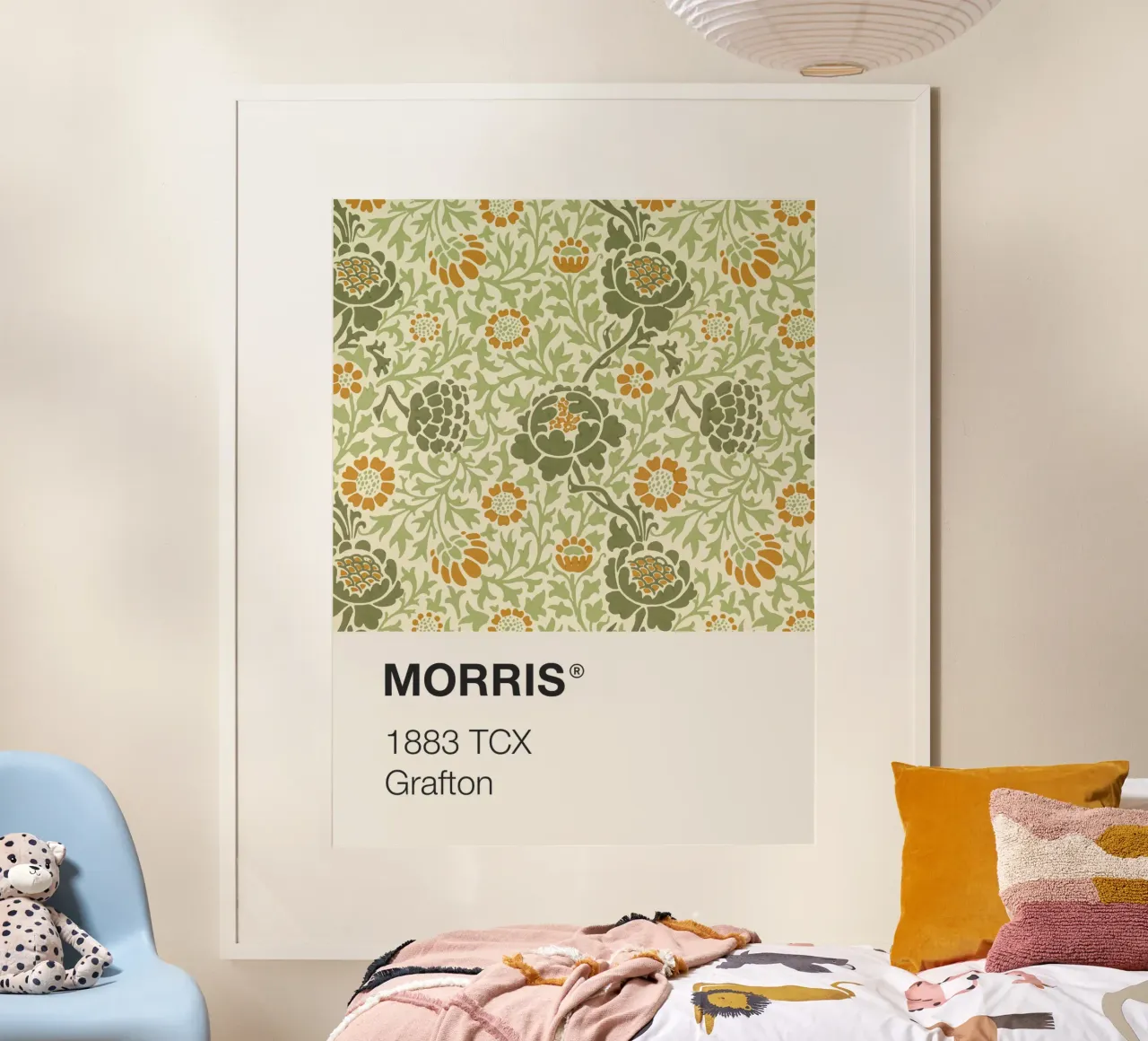 Pantone Morris carta hahnemühle da Vintagrafica