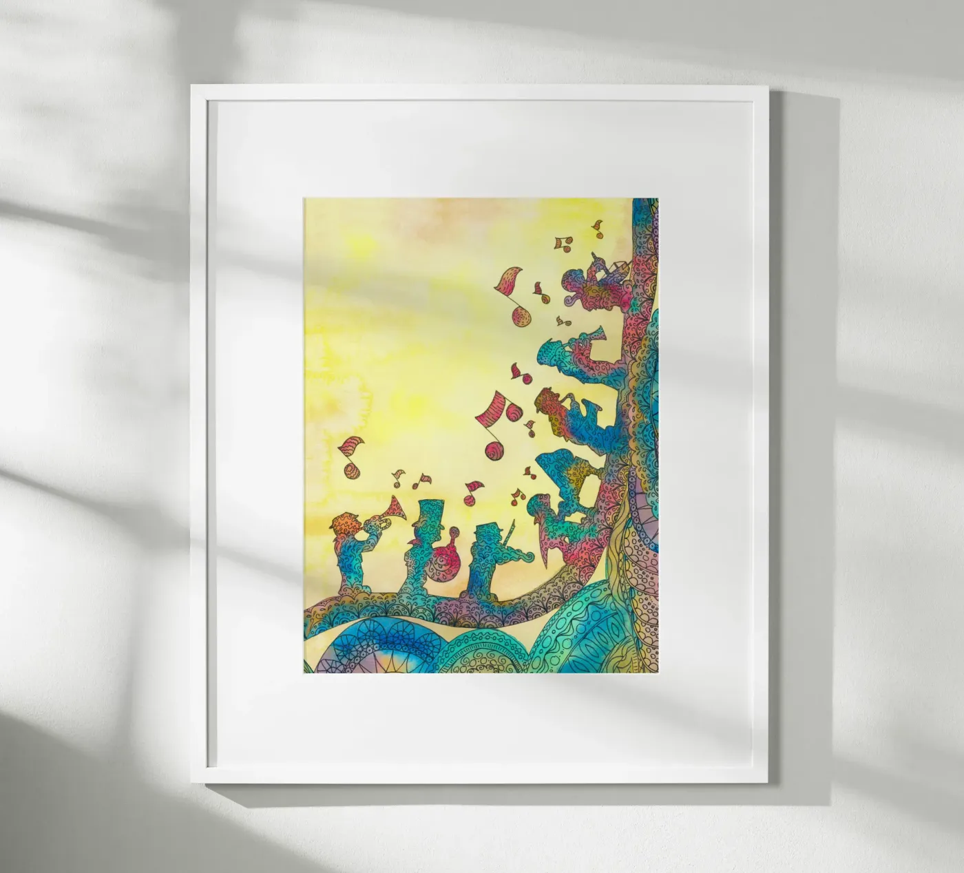 Farben eines Orchesters poster da Phine-Art