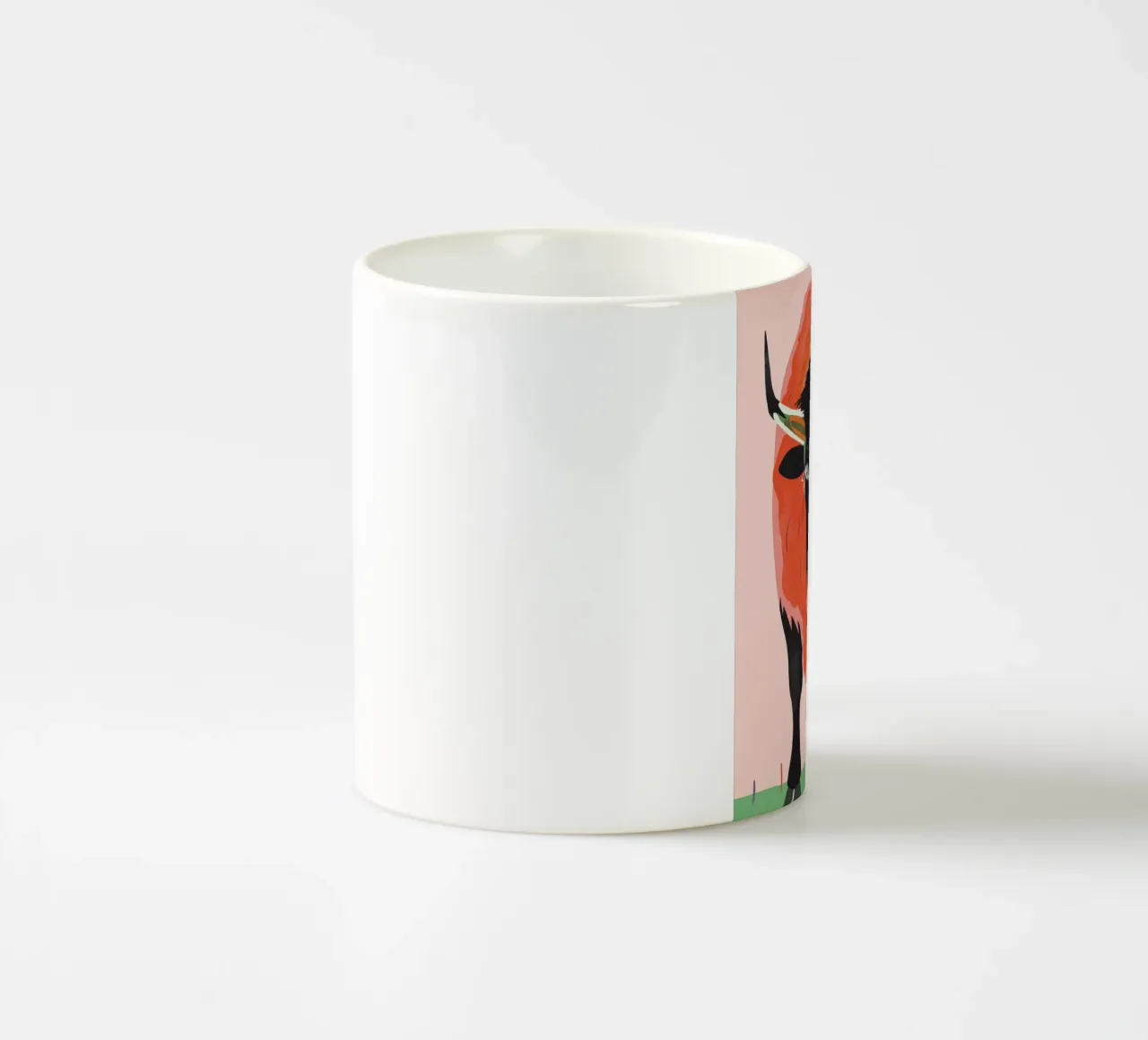 Bisonte Vivido tazza in ceramica da ArtsySesta