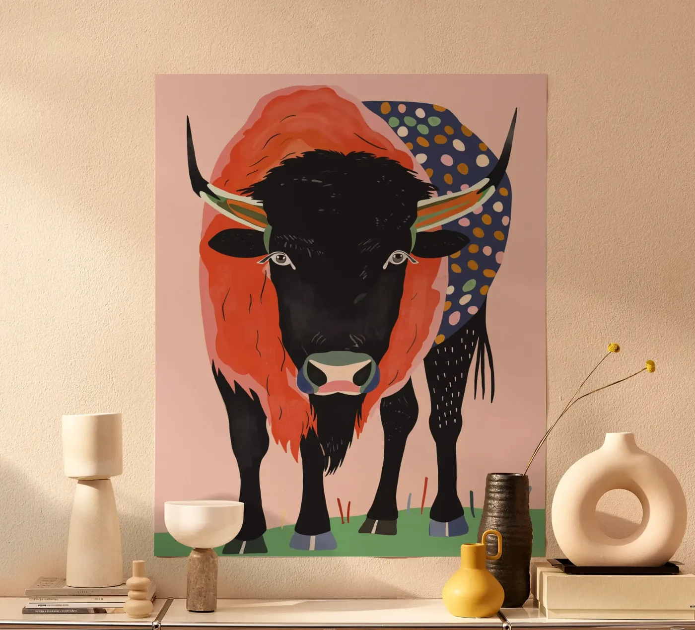 Vivid Bison poster by ArtsySesta