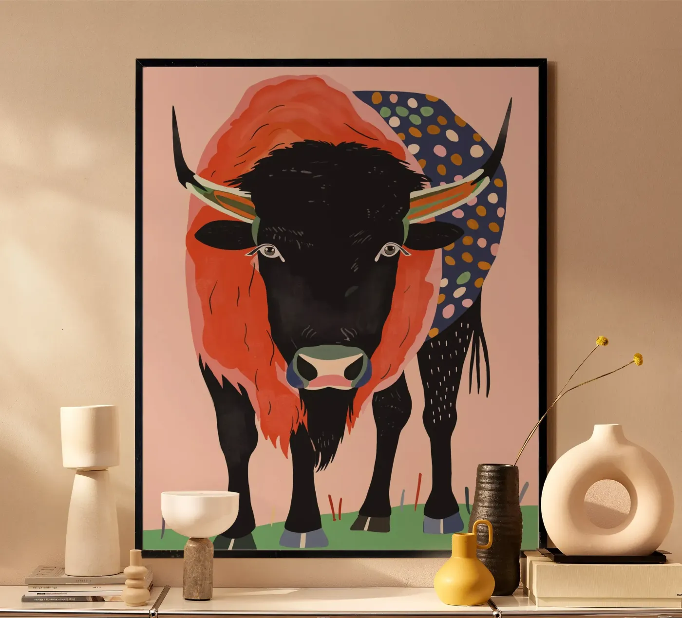 Vivid Bison poster by ArtsySesta