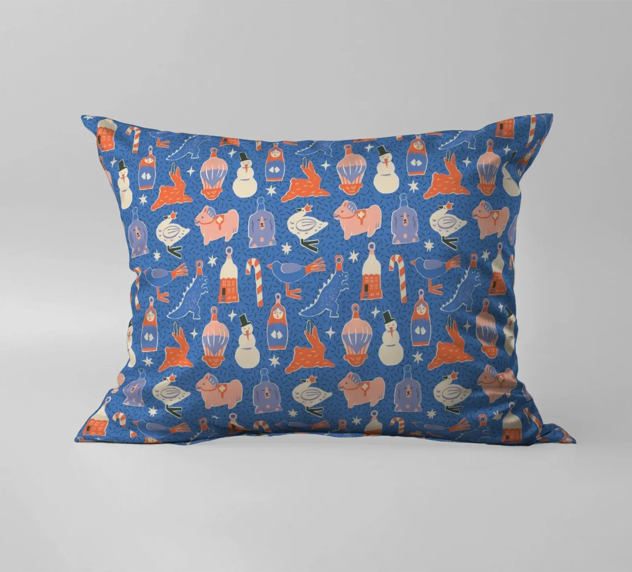 Christmas Pattern No 37 cuscino da treechild
