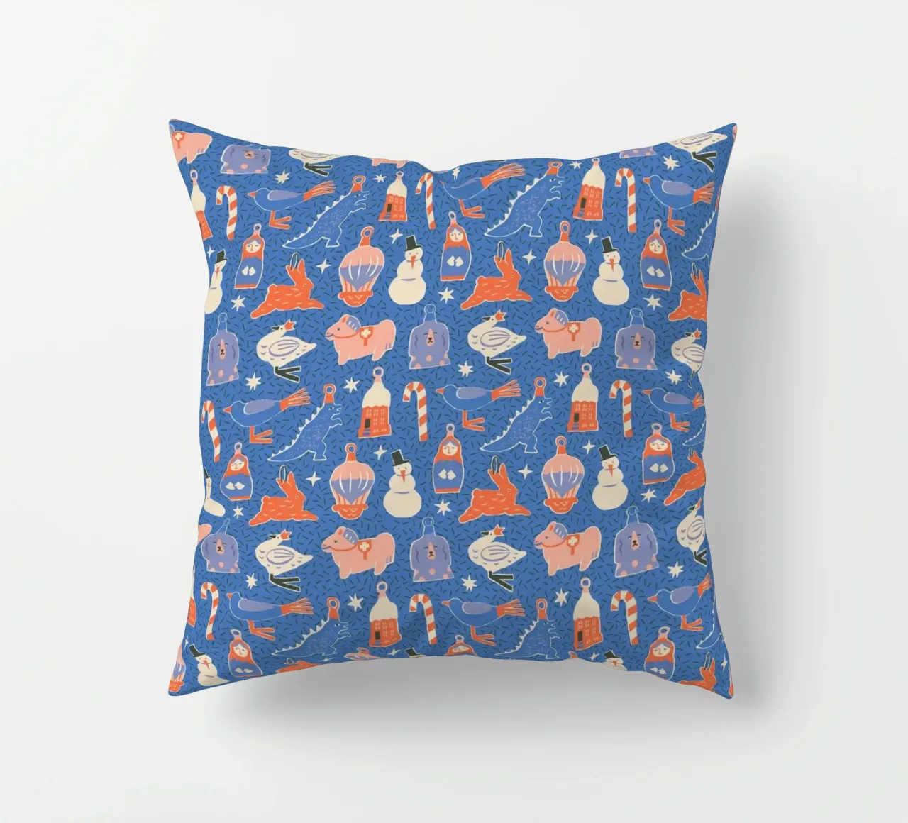 Christmas Pattern No 37 cuscino da treechild