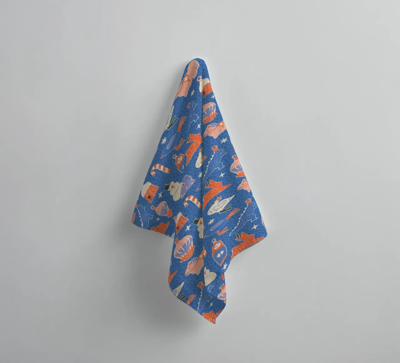 Christmas Pattern No 37 asciugamano da bagno da treechild