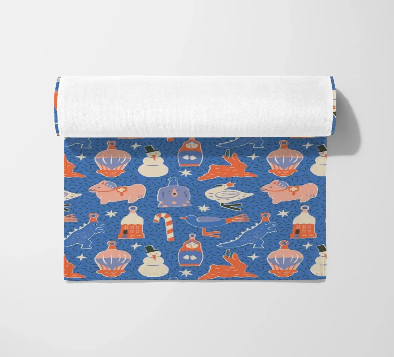 Christmas Pattern No 37 telo mare da treechild