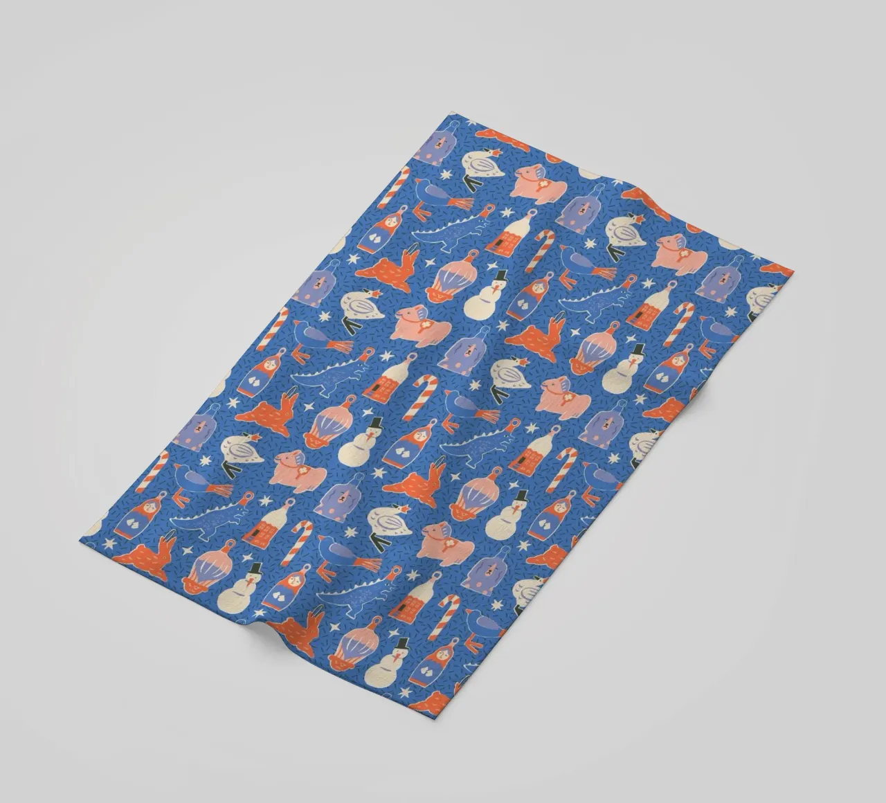 Christmas Pattern No 37 telo mare da treechild
