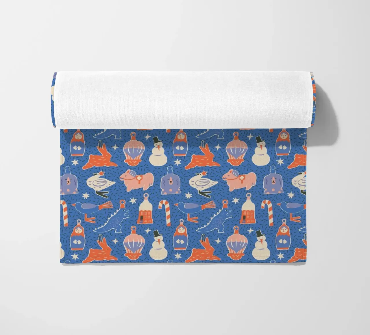 Christmas Pattern No 37 telo mare da treechild