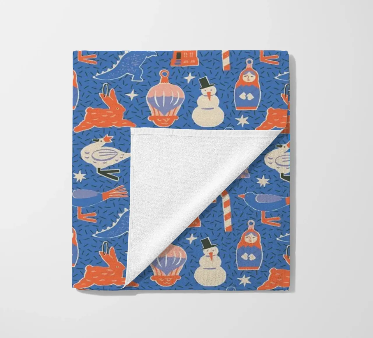 Christmas Pattern No 37 telo mare da treechild