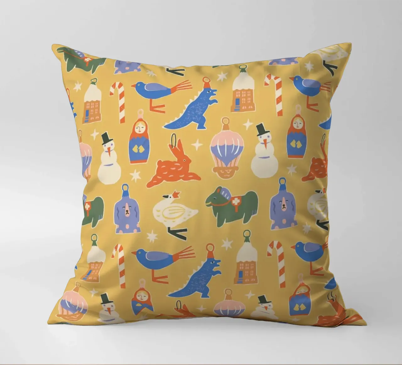 Christmas Pattern No 38 cuscino da treechild