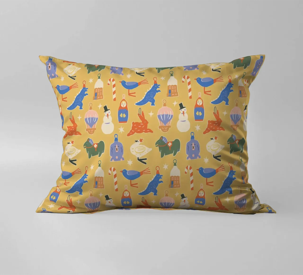Christmas Pattern No 38 cuscino da treechild