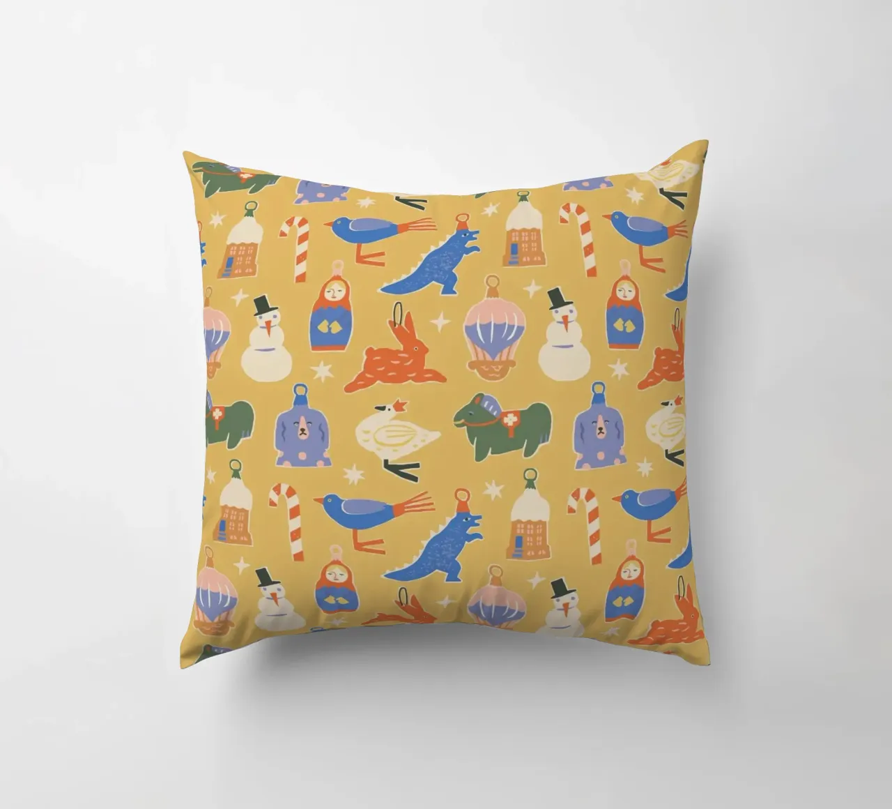 Christmas Pattern No 38 cuscino da treechild
