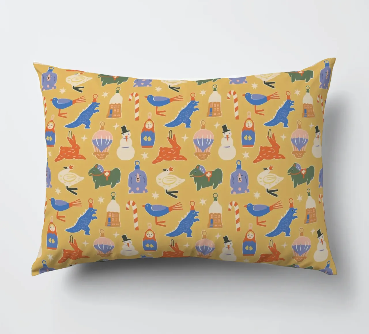 Christmas Pattern No 38 cuscino da treechild