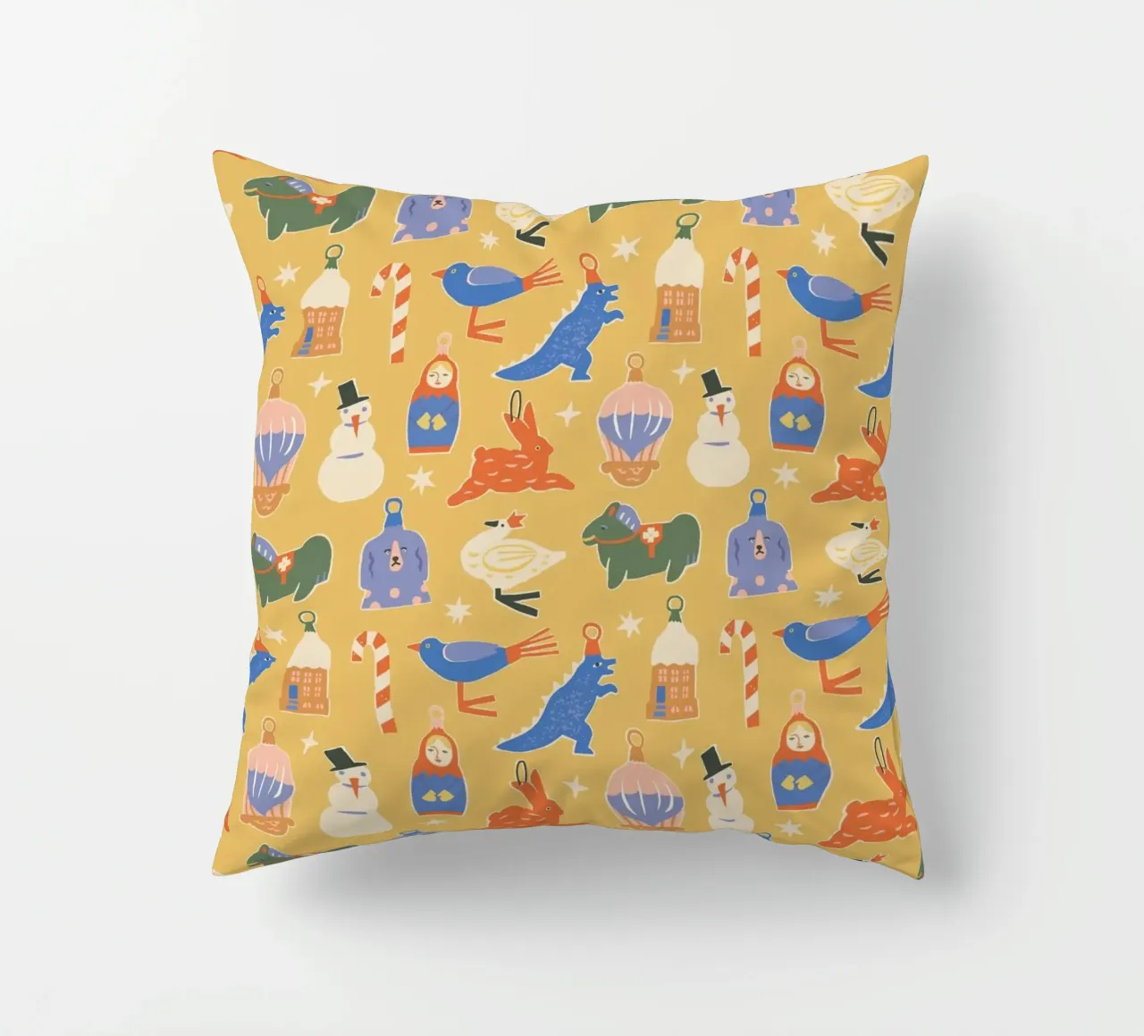 Christmas Pattern No 38 cuscino da treechild