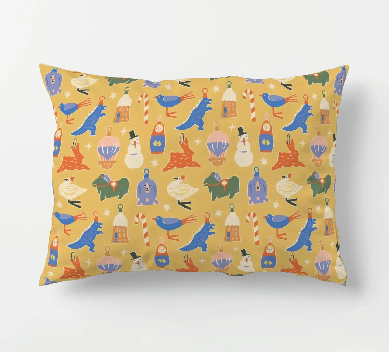 Christmas Pattern No 38 cuscino da treechild